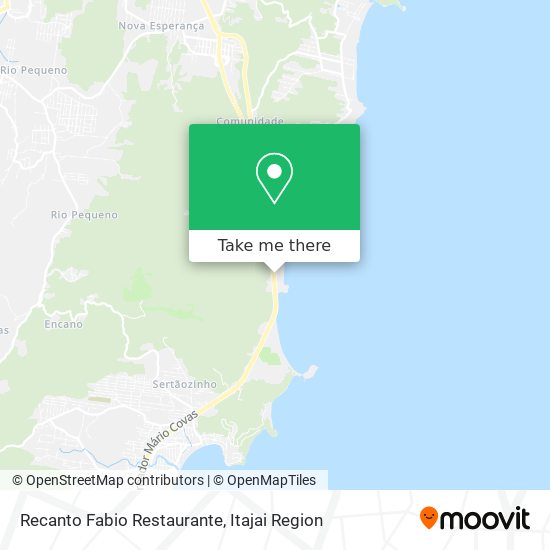 Recanto Fabio Restaurante map
