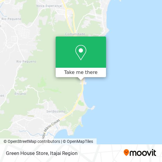 Green House Store map