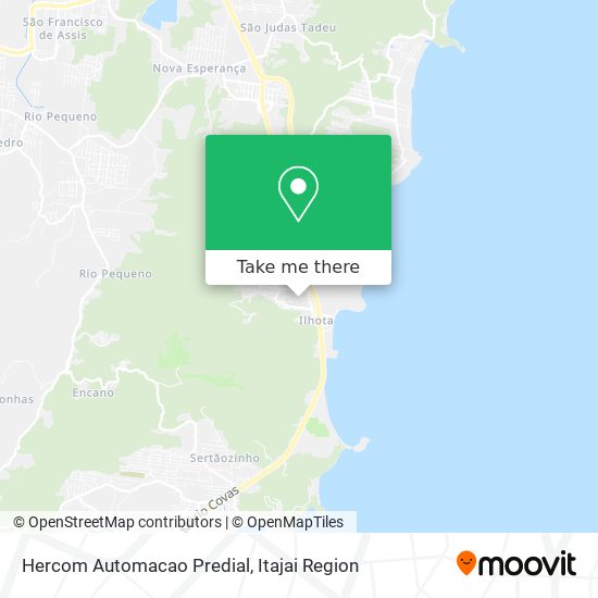 Hercom Automacao Predial map