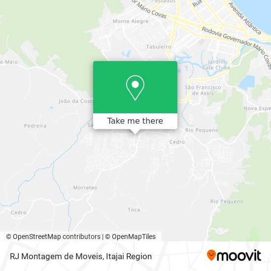 Mapa RJ Montagem de Moveis