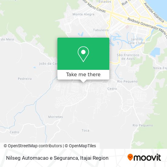 Mapa Nilseg Automacao e Seguranca