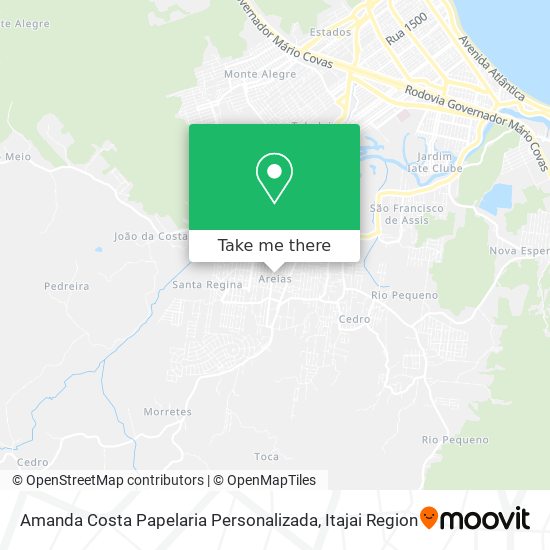 Amanda Costa Papelaria Personalizada map