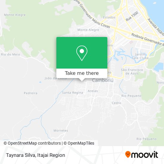 Taynara Silva map