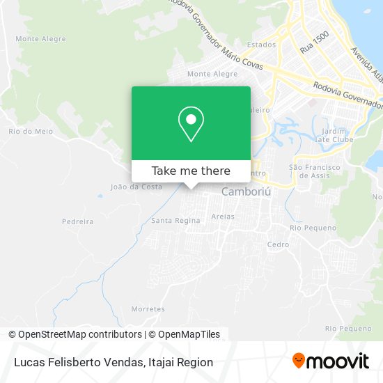 Lucas Felisberto Vendas map