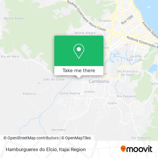 Hamburgueres do Elcio map