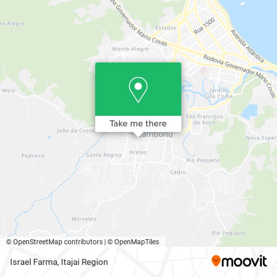 Israel Farma map