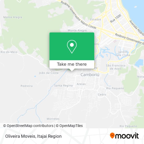 Mapa Oliveira Moveis
