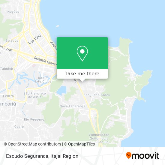 Escudo Seguranca map