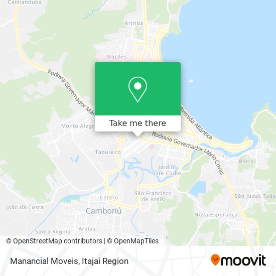 Manancial Moveis map