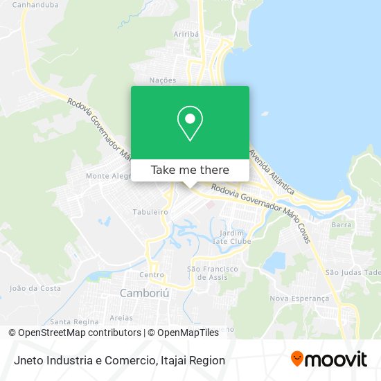 Mapa Jneto Industria e Comercio