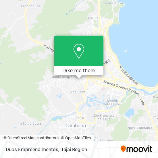 Duos Empreendimentos map