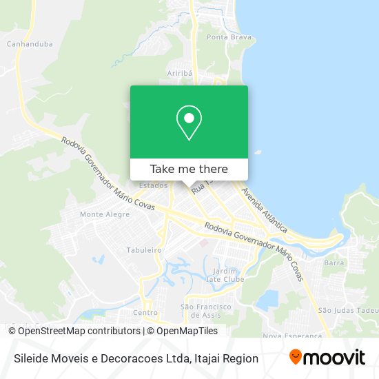 Sileide Moveis e Decoracoes Ltda map