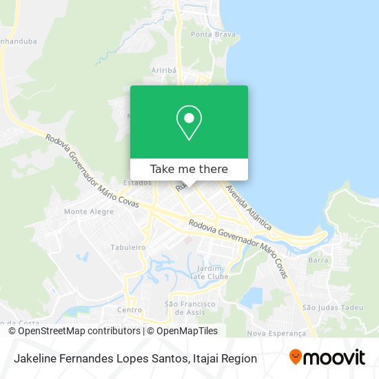 Jakeline Fernandes Lopes Santos map