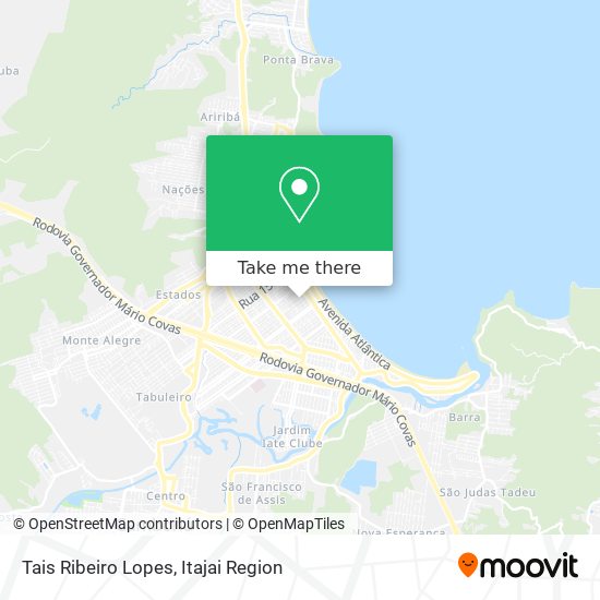 Tais Ribeiro Lopes map