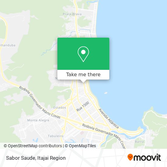 Sabor Saude map