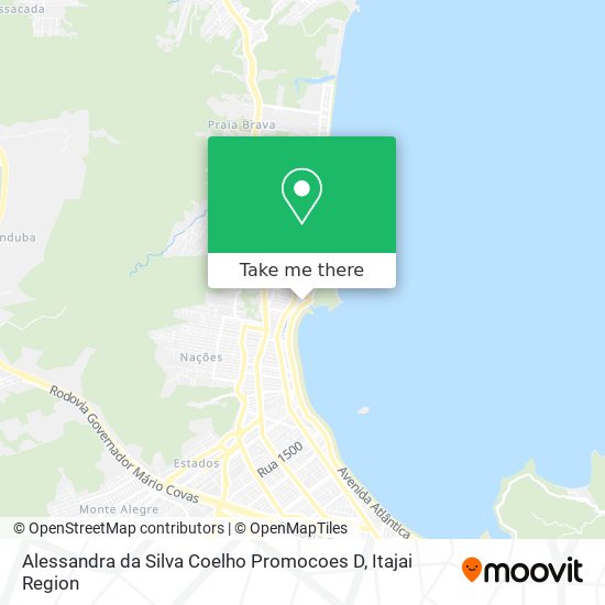 Mapa Alessandra da Silva Coelho Promocoes D