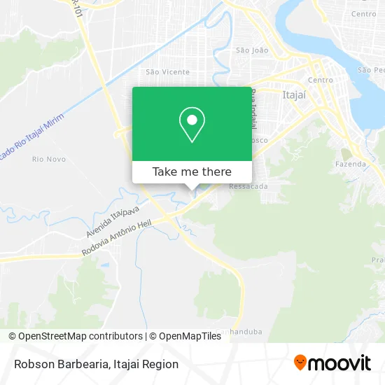 Robson Barbearia map