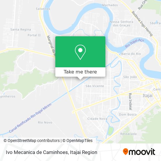 Ivo Mecanica de Caminhoes map