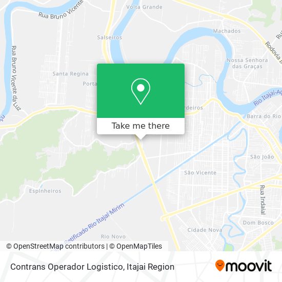 Contrans Operador Logistico map