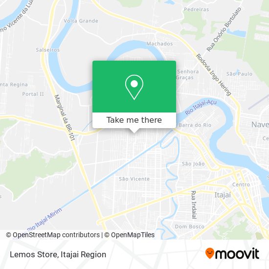 Mapa Lemos Store