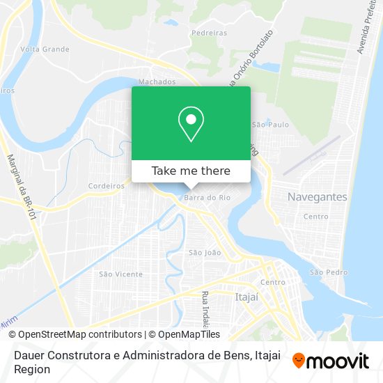 Dauer Construtora e Administradora de Bens map