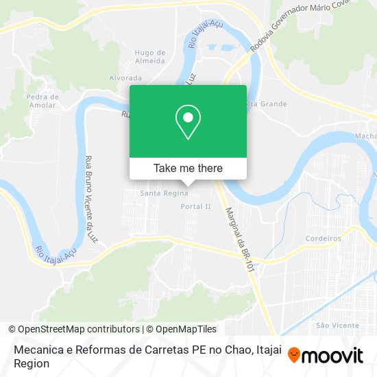 Mecanica e Reformas de Carretas PE no Chao map