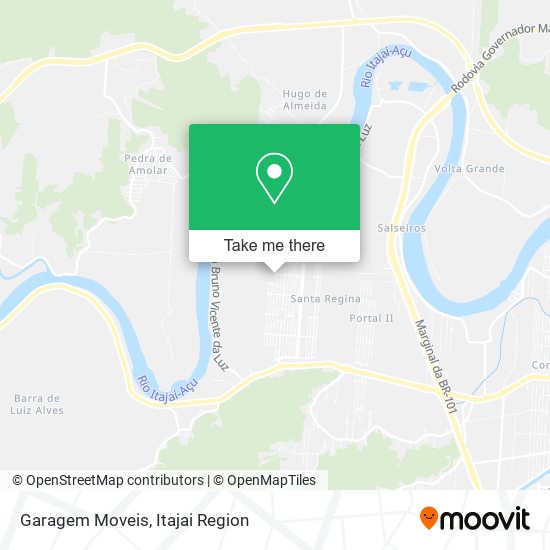 Garagem Moveis map