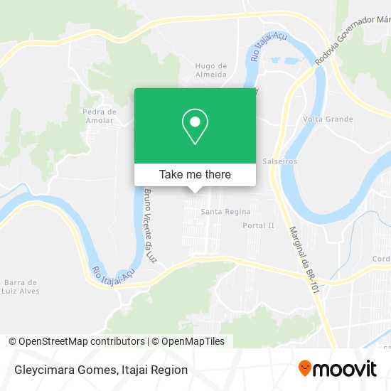 Gleycimara Gomes map