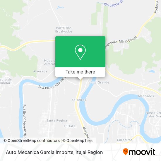 Mapa Auto Mecanica Garcia Imports