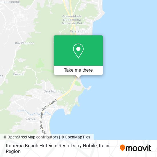 Itapema Beach Hotéis e Resorts by Nobile map