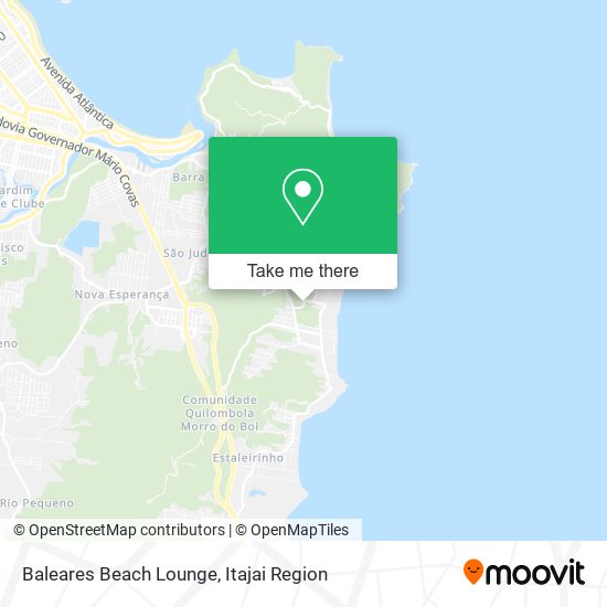 Mapa Baleares Beach Lounge