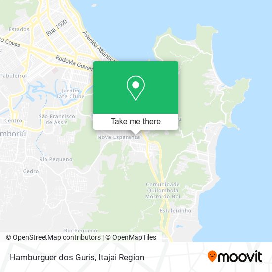 Hamburguer dos Guris map