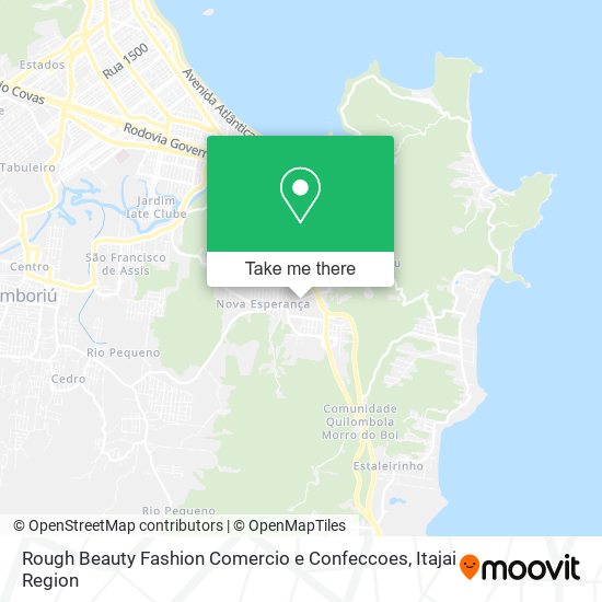 Rough Beauty Fashion Comercio e Confeccoes map