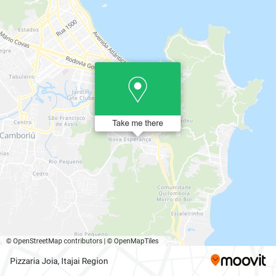 Pizzaria Joia map