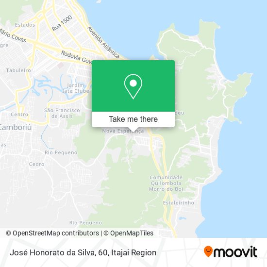 Mapa José Honorato da Silva, 60