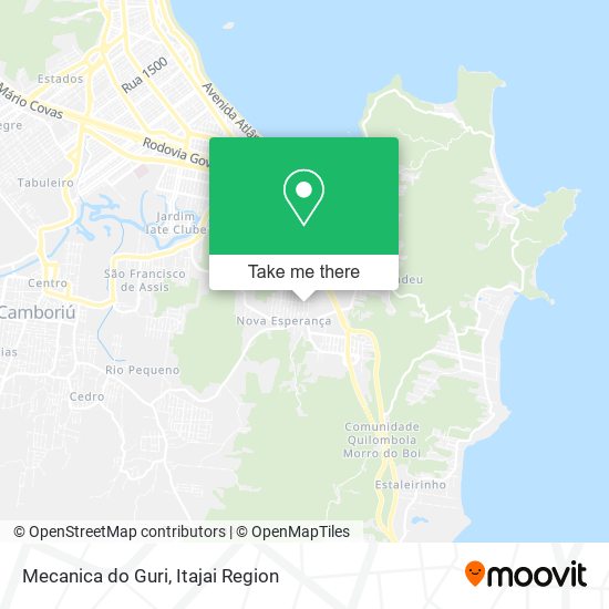 Mecanica do Guri map