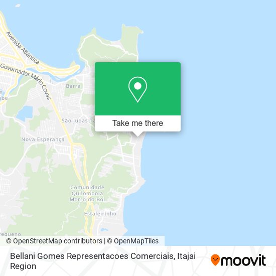 Bellani Gomes Representacoes Comerciais map