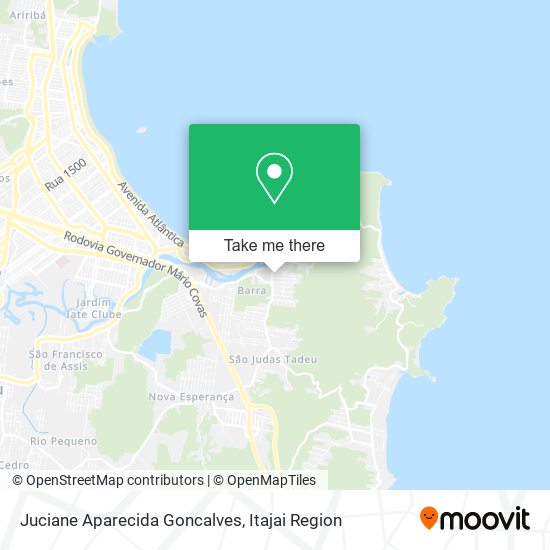 Juciane Aparecida Goncalves map