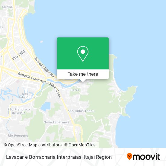 Lavacar e Borracharia Interpraias map