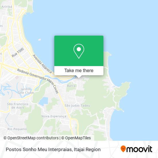 Mapa Postos Sonho Meu Interpraias