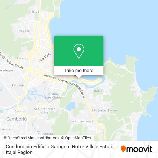 Mapa Condominio Edificio Garagem Notre Ville e Estoril