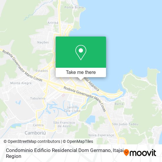 Condominio Edificio Residencial Dom Germano map