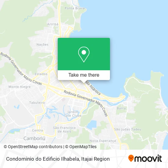 Condominio do Edificio Ilhabela map