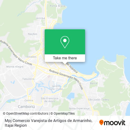 Mapa Mpj Comercio Varejista de Artigos de Armarinho