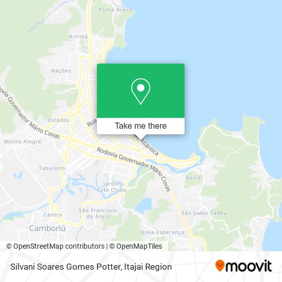 Mapa Silvani Soares Gomes Potter