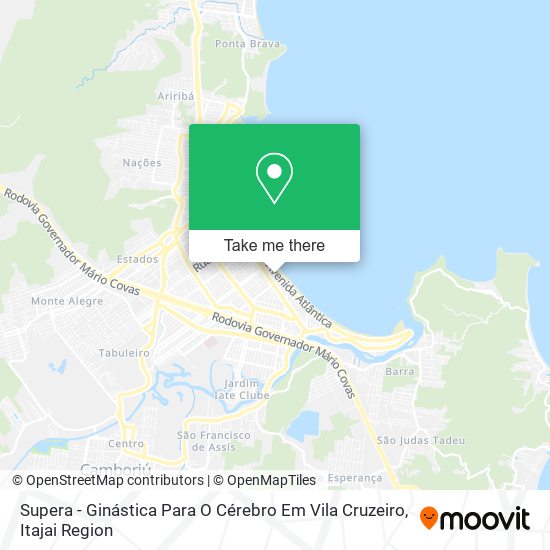 Supera - Ginástica Para O Cérebro Em Vila Cruzeiro map