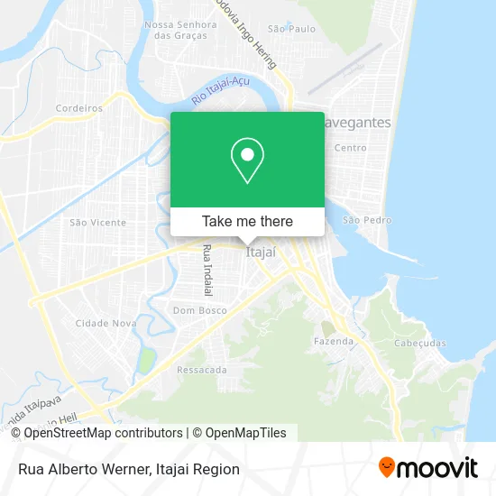 Rua Alberto Werner map