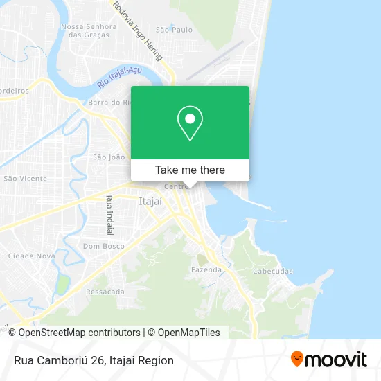 Rua Camboriú 26 map
