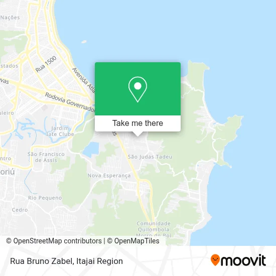 Rua Bruno Zabel map