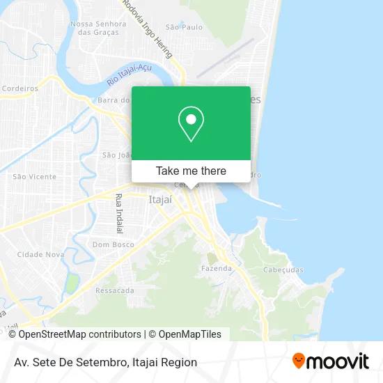 Av. Sete De Setembro map